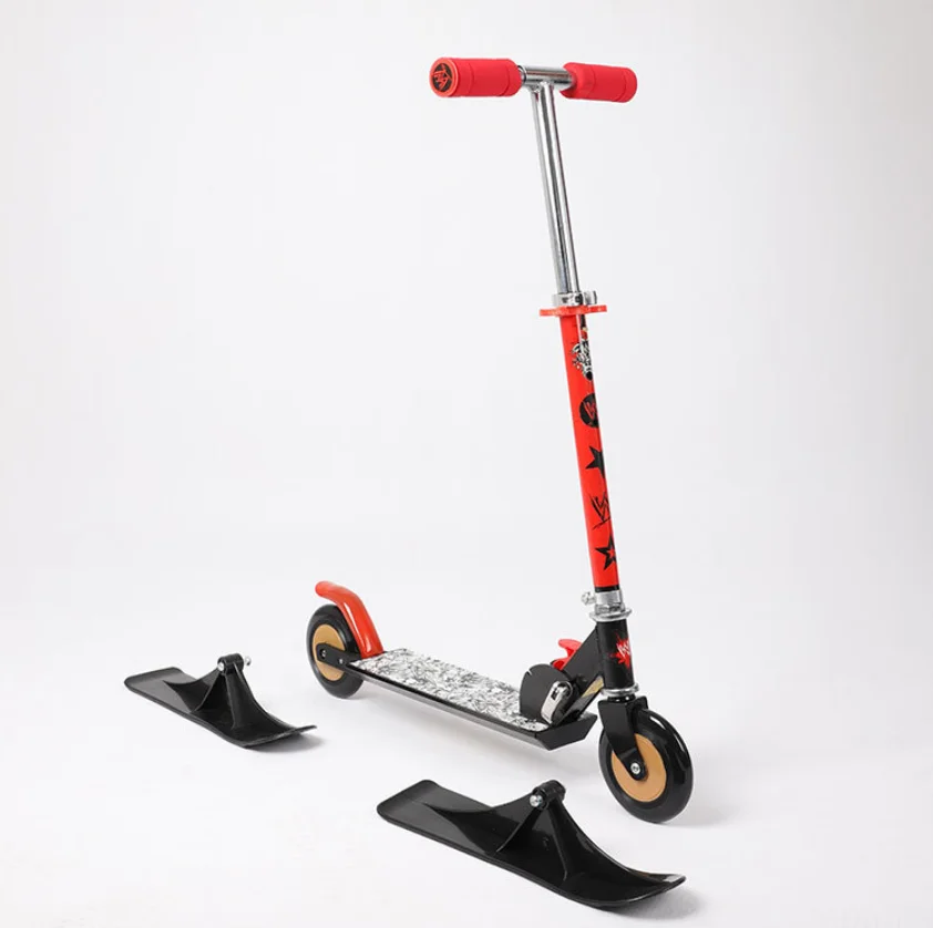 

Sled scooter scooter children's snow sled ski balance car