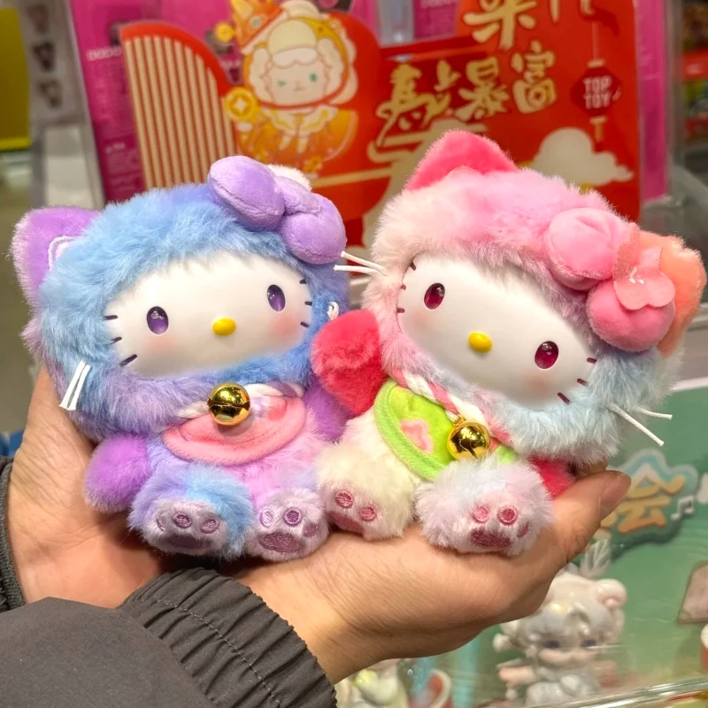 Sanrio Characters Hellokitty Meow Blessing Series Blind Box Cute Kitty Anime Figure Bag Pendant Anime Doll Toys Surprise Gift view 4