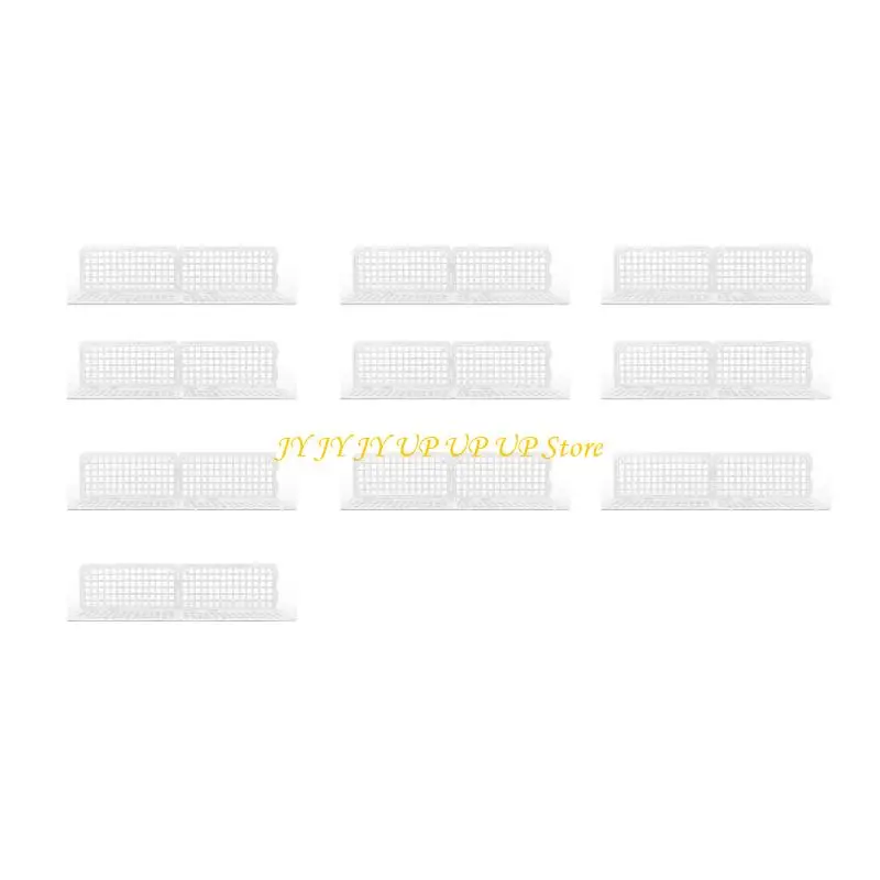 12-Panel Furniture Blocker Set with Slide-In Bases and Extendable Linked-Panel Layout for Sofas, Bed Frames, and Cabinets