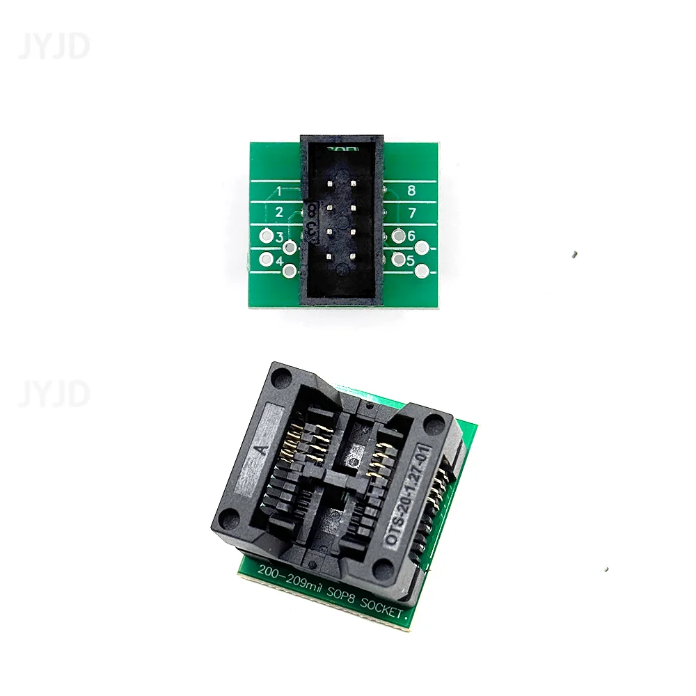 CH341A/CH341B 24 25 Series EEPROM Flash BIOS USB Programmer Module SOIC8 SOP8 Test Clip For EEPROM 93CXX / 25CXX / 24CXX DIY KIT