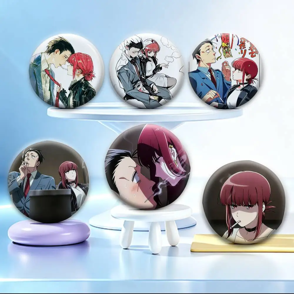 COOL S-Smoking Behind the Supermarket with You   Badges Creative Tinplate Button PinsBrooch Badge Clothes Backpack