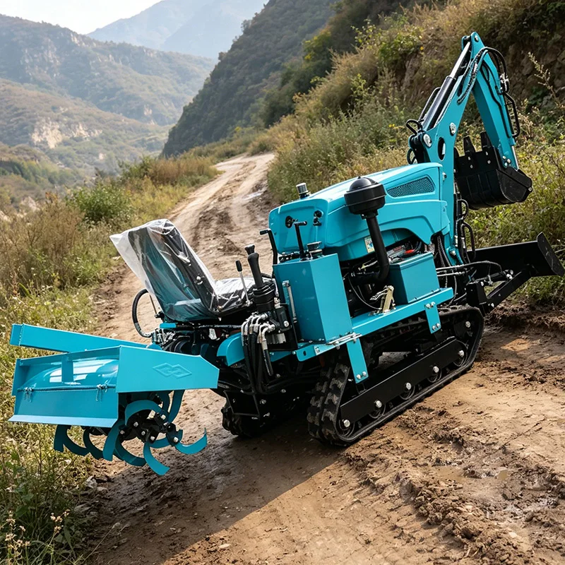 

Customized Crawler Micro Tiller and Rotary Tiller for Efficient Crawler Tractor Operation,Farm Cultivator