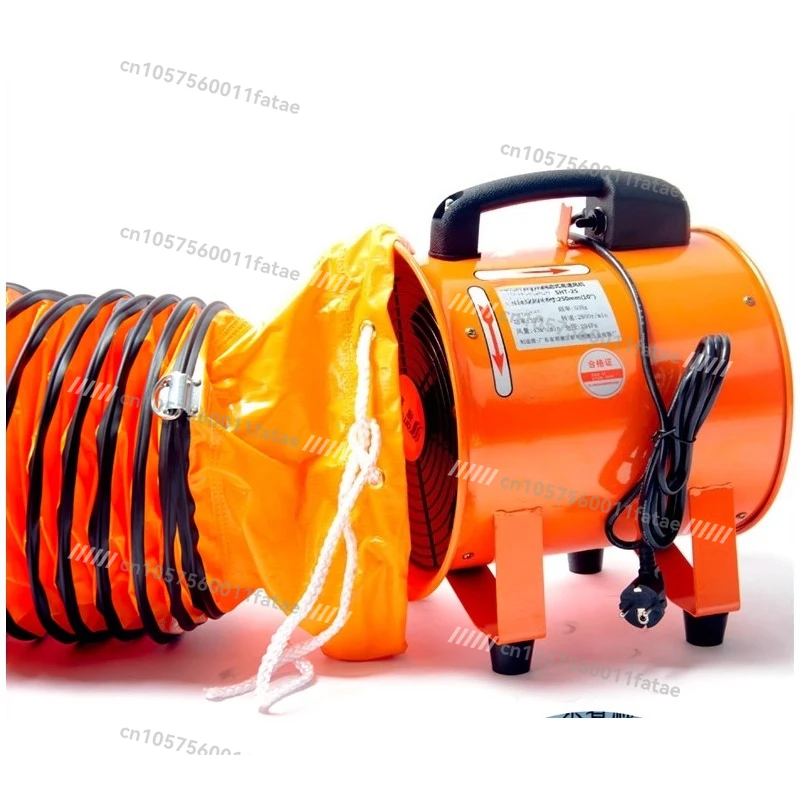 Axial Flow Fan Exhaust Blower Portable Fan 220V Tunnel Marine Ventilation Equipment Air Duct Ventilation Pipe