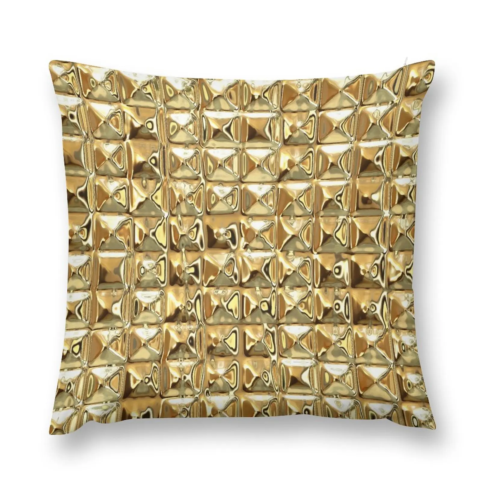 Gold Throw Pillow Rectangular Cushion Cover Decorative Pillow Covers For Sofa