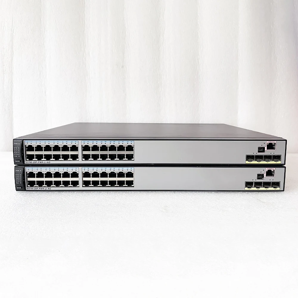 1pcs 24-port Gigabit POE Switch  S5700-28P-PWR-Li-AC