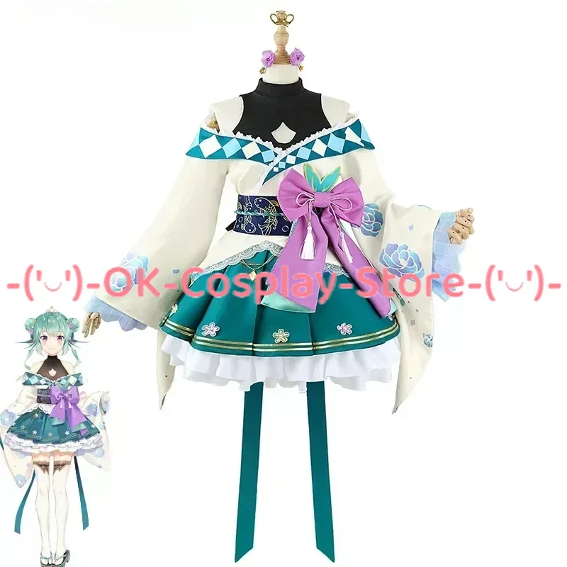 

Finana Ryugu Cosplay Costumes VTuber Youtuber Dress Suit Cute Party Kimono Halloween Carnival Uniforms Custom Made