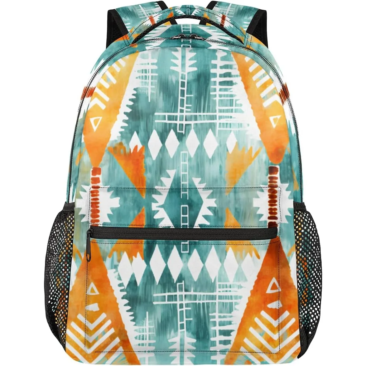 

TropicalLife Boho Абстрактный геометрический 16-дюймовый дорожный рюкзак для ноутбука для женщин и мужчин