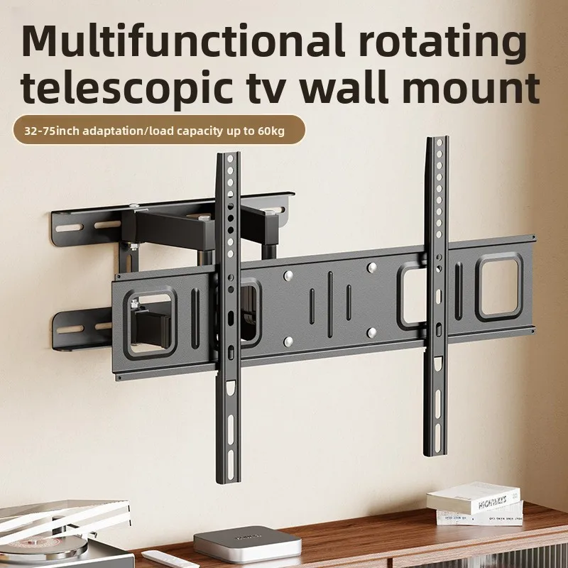 

Универсальная вешалка для телевизора, телескопический поворотный регулируемый кронштейн, настенный, 6575 дюймов