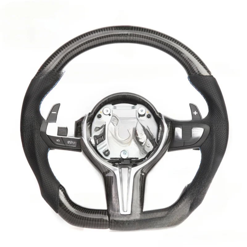 

Для BMW E46 M3 и E90 3 серии | Комплект для модернизации рулевого колеса из настоящего карбона