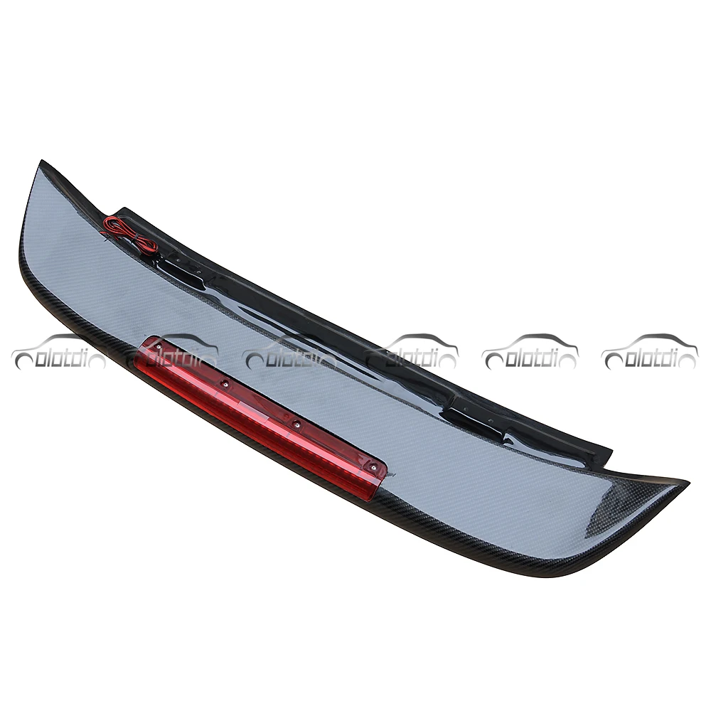 Spoon Style 1992-1995 Carbon Fiber Roof Spoiler Wing with LED for Honda CIVIC EG 3 Door OLOTDI view 3