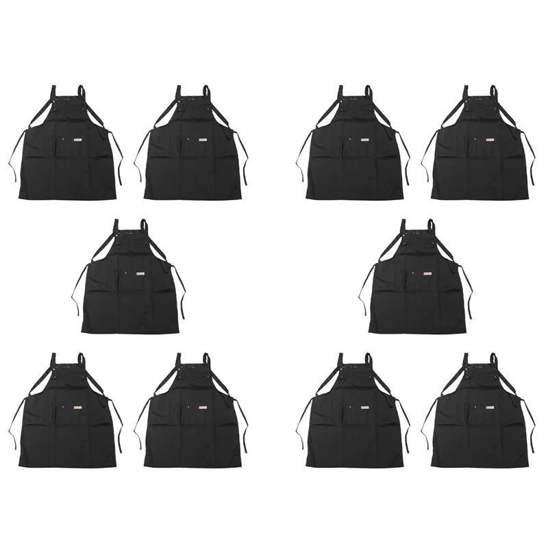 

BAAN-10X B Black Professional Stylist Apron Waterproof Hairdressing Coloring Shampoo Haircuts Cloth Wrap Hair Salon Tool