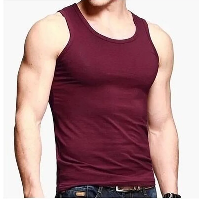 2023 modal Big Size Summer men clothing Tank Tops L-6XL Singlets Sleeveless fitness men vest bodybuilding Breathable t shirt