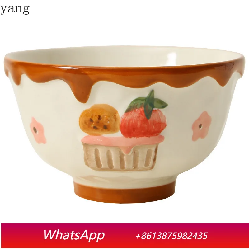 

CX Cute hand-painted ins high-value ceramic tableware and dishes