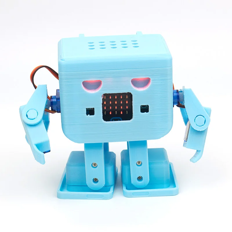 Kittenbot Micro:bit Robotbit Version 8 Ways Servo Micro:bit Control Graphical Programming OTTO Robot ,0102090