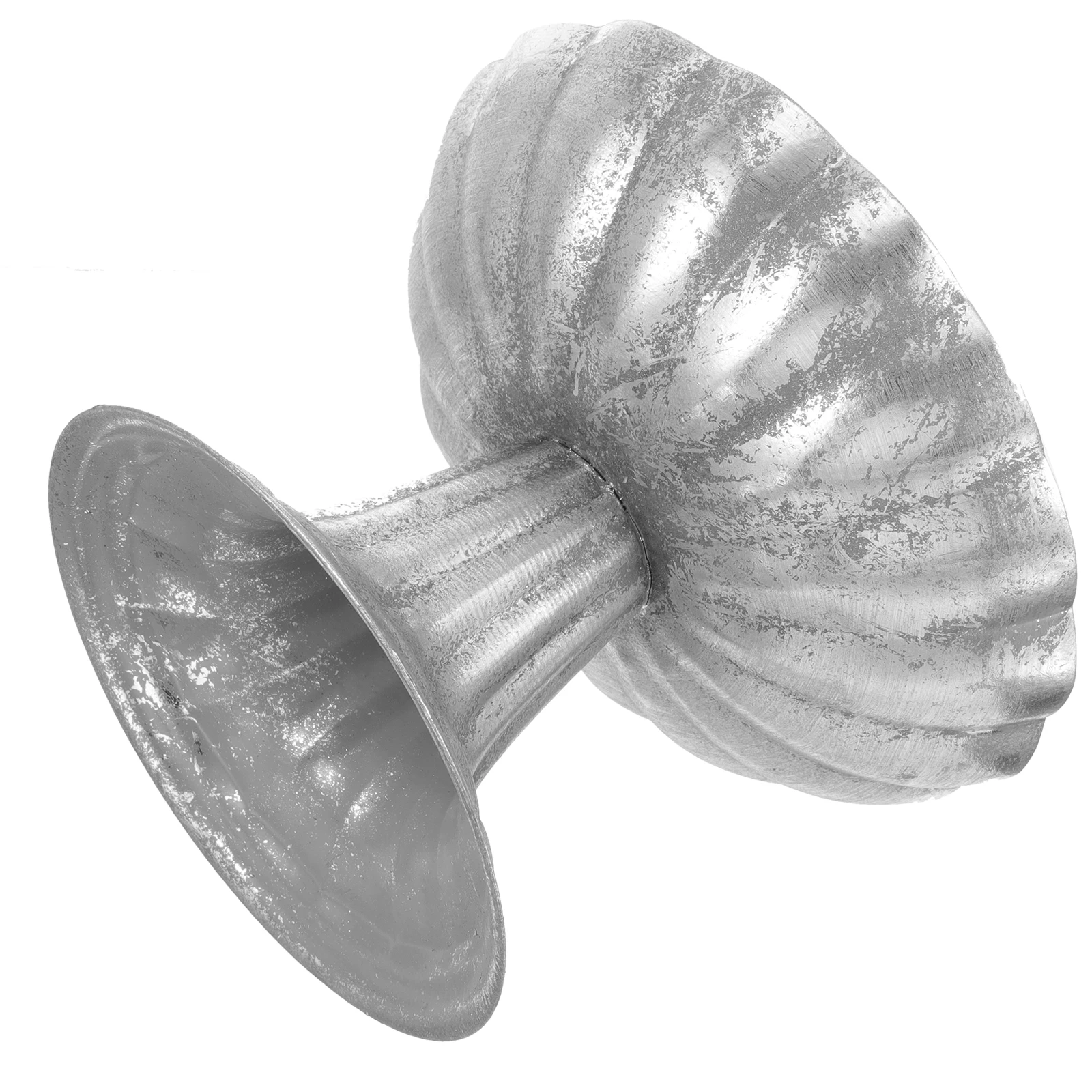 

Iron Bucket Anti-Leak Flower Vase Retro Home Decor Bud Vase Offering Plate Buddha Worship Supplies Fruit Tray Snack Dessert