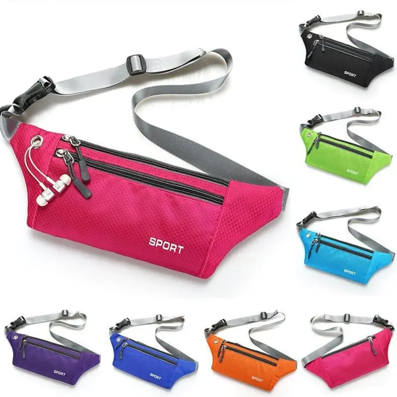 

Women Sport Waist Pack Fanny Pack Crossbody Wallet Belt Travel Phone Bag Fashion Sport Pouch Money Fanny Bum Bag