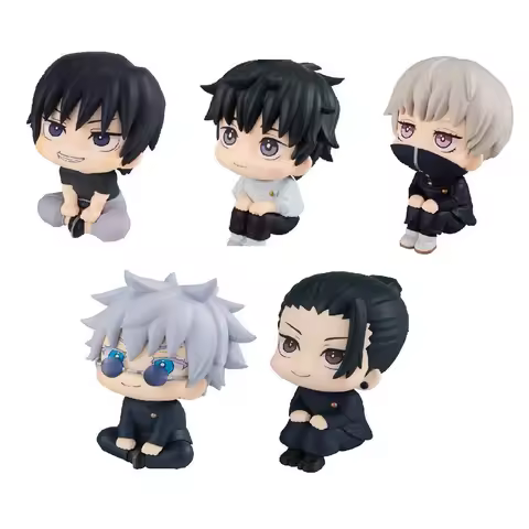 Jujutsu Kaisen Anime Action Figures Set - Geto Suguru Gojo Satoru Fushiguro Toji Okkotsu Yuta Inumaki Toge Collectible Toys