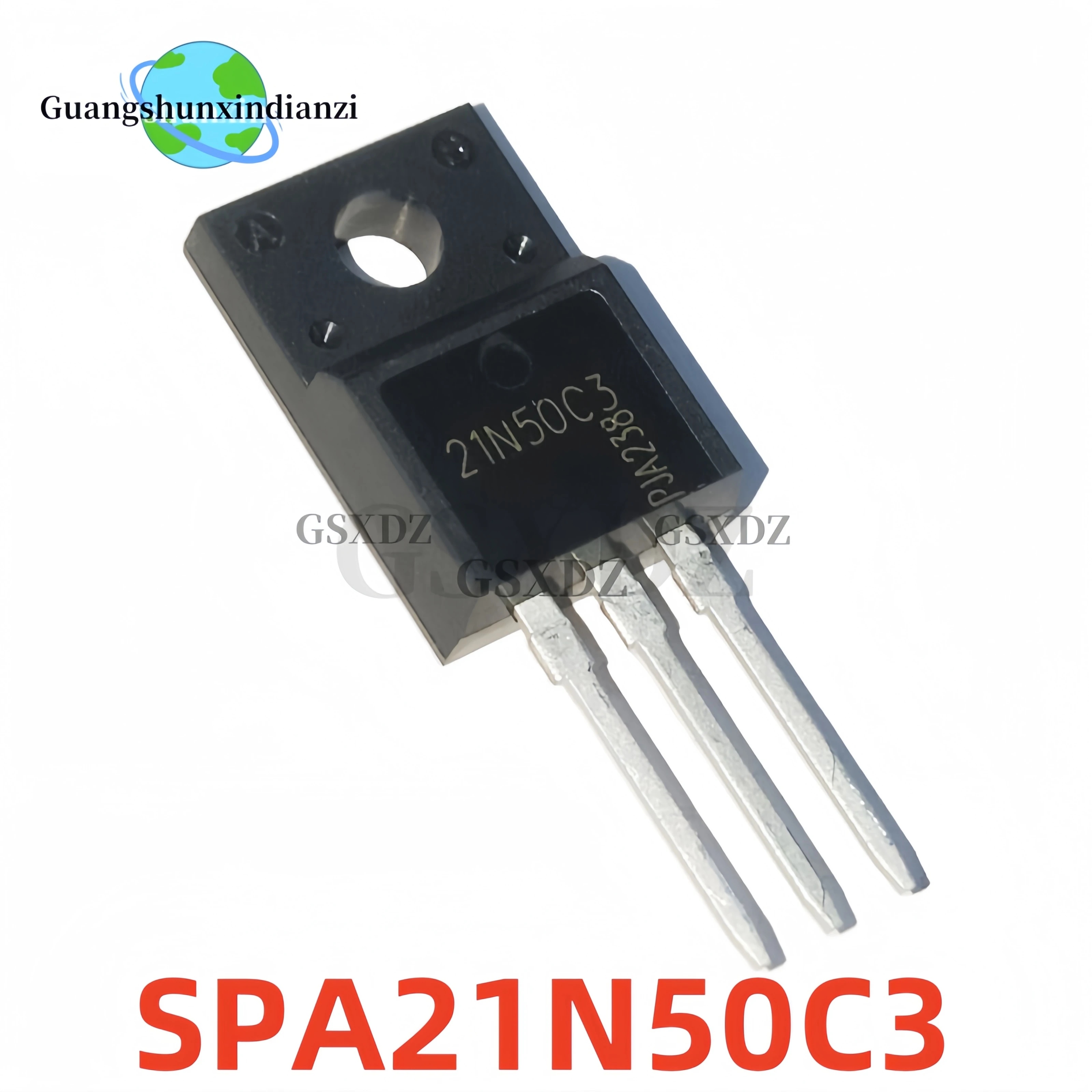 10ชิ้น SPA21N50C3 21N50C3 TO-220F ใหม่เอี่ยม Mosfet ในการประมูลโดยตรง