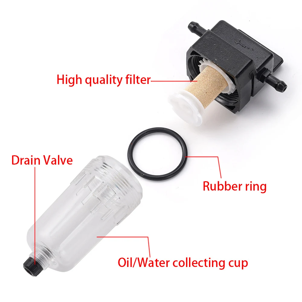 Ensemble de filtres séparateur d'eau et de carburant pour chauffage de stationnement Diesel, adapté aux radiateurs Diesel 12V/24V 2-8kw, voitures, camions, navires, usage domestique