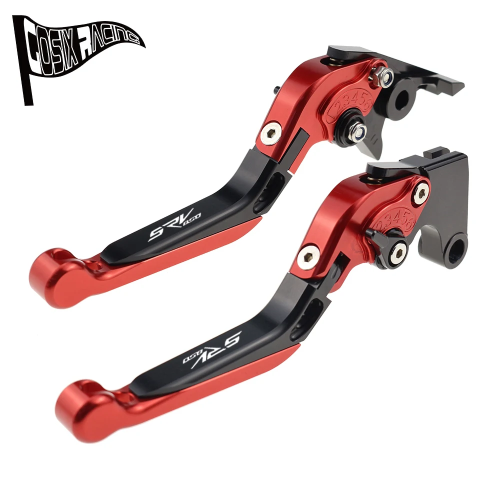 

Fit For SRV850 2012-2022 SRV 850 Folding Extendable Brake Clutch Levers Motorcycle CNC Accessories Parts Adjustable Handle Set