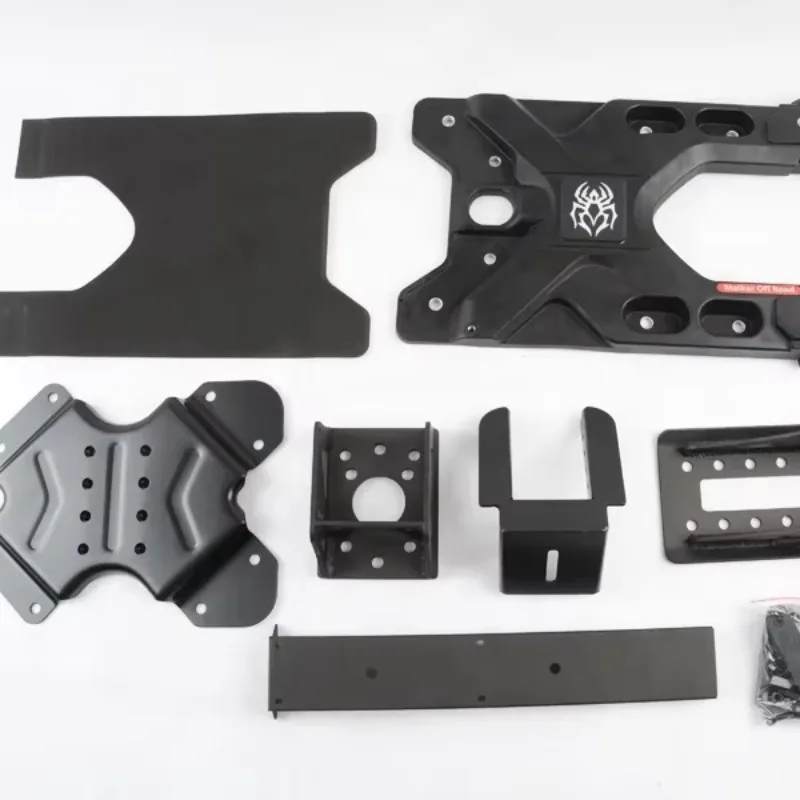 

ApolloReinforced tailgate hinge+reinforced spare tire rack for Wrangler JK car bumper auto parts 4x4