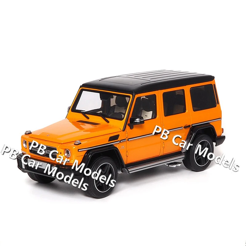 AR 1:18 G63 (W463) 2017 Orange Alloy Limited Vehicle Model Collection