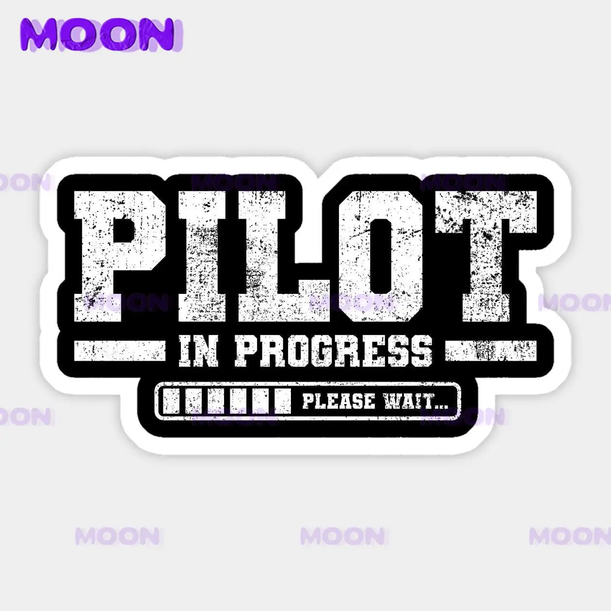 Creative Stickers for Future Pilots, Student Pilots, Aviation Retro Stickers, Stickers Suitable for Car Bumper Decoration