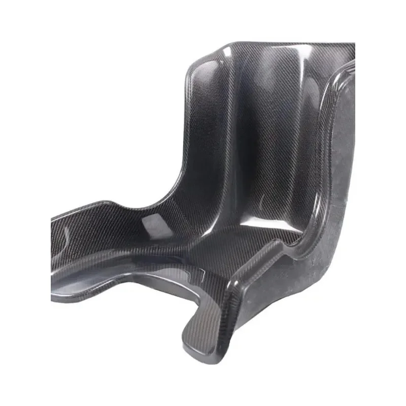 High Quality Carbon Fiber Single Racing Universal Fit Car Motorcycle Karting Track Tuning Accessory