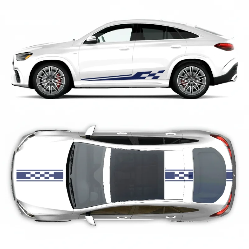 

Car Vinyl Stickers body Appearance modification customizeddecals Racing decals For Mercedes-Benz GLE 63