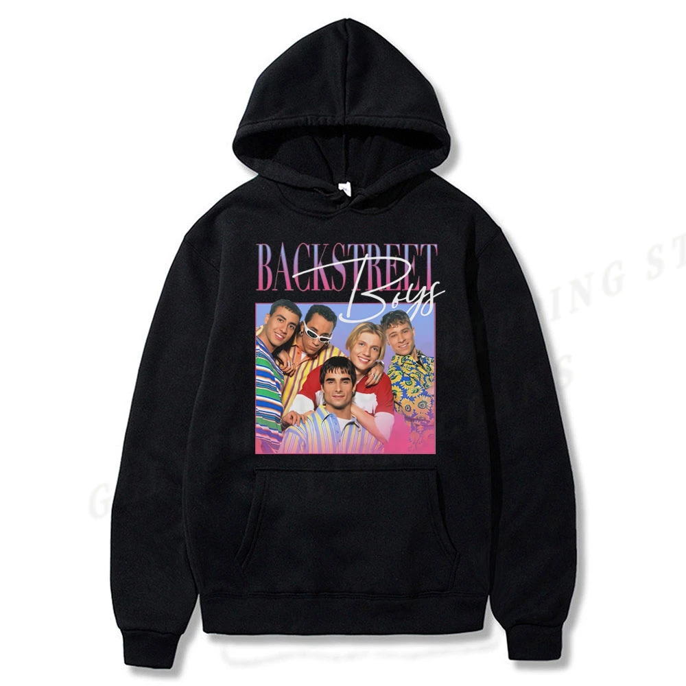 Hoodies Rap Backstreet Boys Print Vintage Sweatshirts Men Women Fashion Neutral Sweatshirt Oversized Hoodie Coat Tracksuit