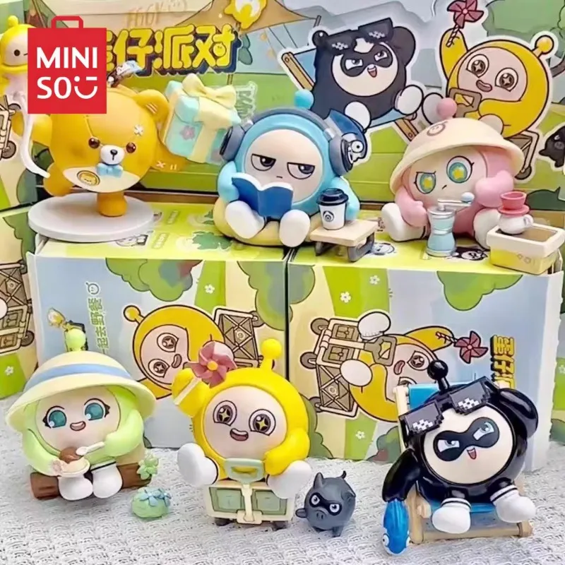 

MINISO Miniso Egg Party Cute Trendy Toy Series Blind Box Game Peripheral Gift Mysterious Box