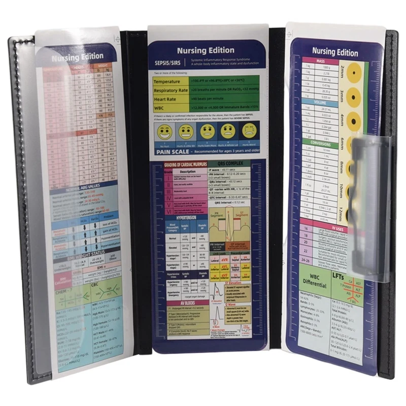 Nursing Clipboard Foldable,With 3 Layers, Folding Size Clipboard For Nursing Students Clipboards For Students Doctors