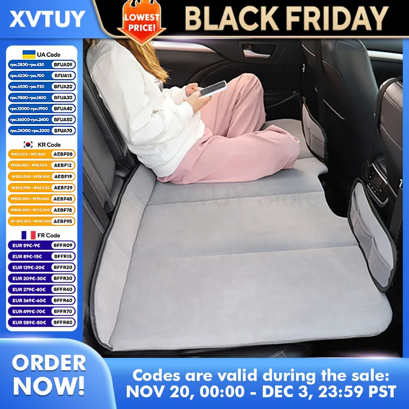 

1 комплект, складной портативный двусторонний автомобильный матрас для сна на заднем сиденье, дорожный коврик для кемпинга для внедорожника, простая автоматическая кровать для интерьера