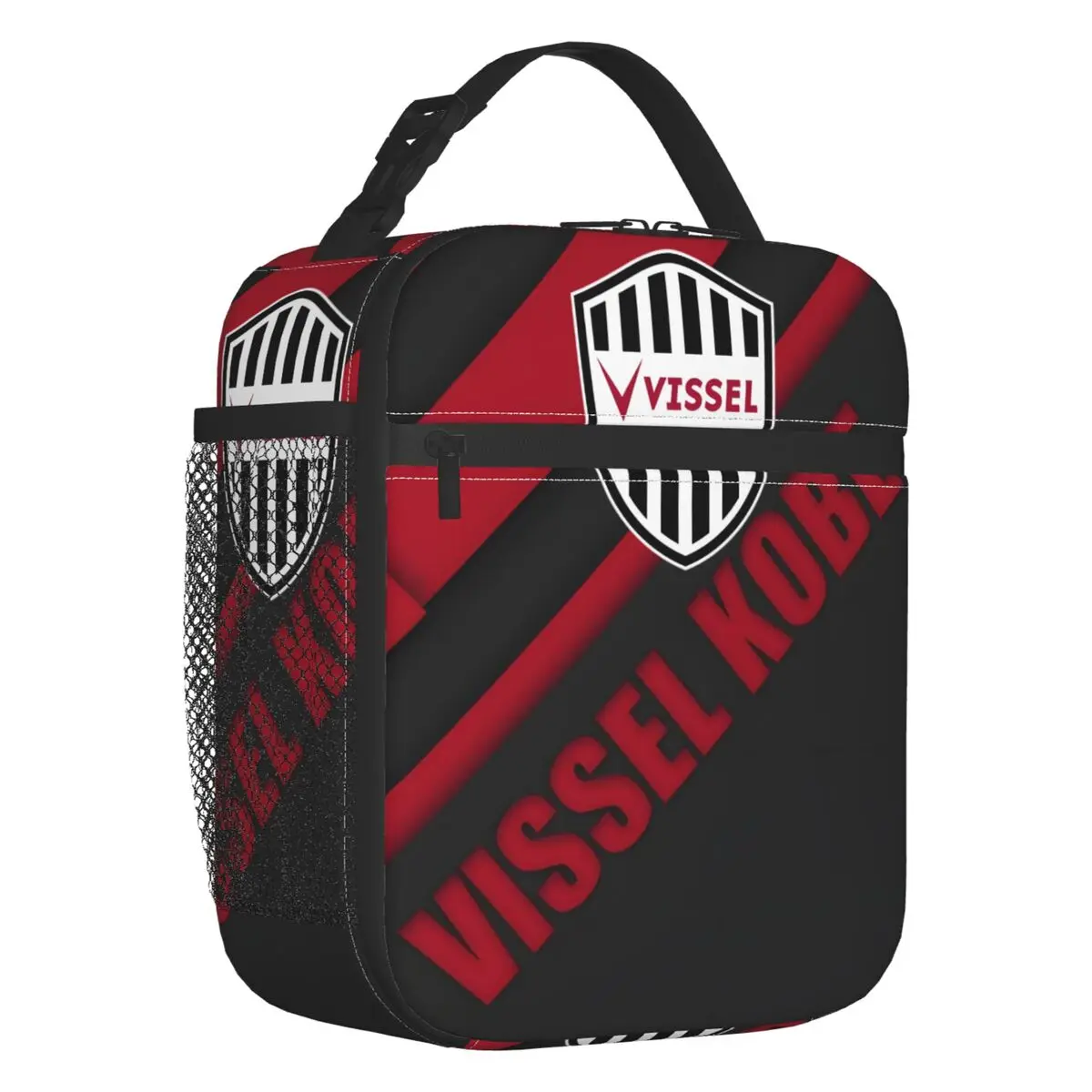 

Japan Soccer Fc Japanese Football Club Insulated Lunch Tote Bag for Women Portable Cooler Thermal Food Lunch Box School