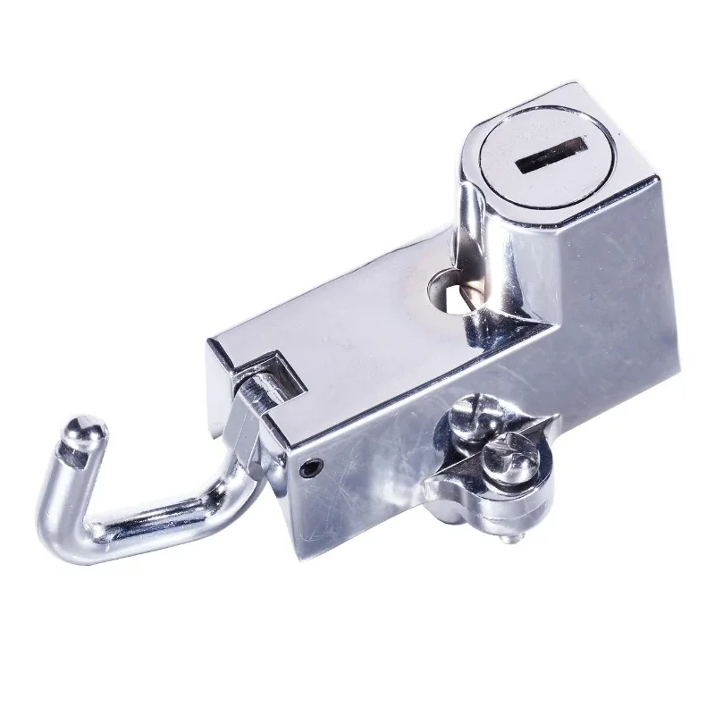 

Universal Motorcycle Handlebar Shelf Bar Tube Helmet Lock Universal Motorcycle Helmet Lock Anti-Theft Fixed Lock with 2 Keys Set