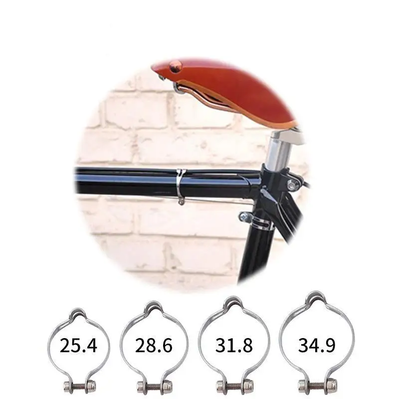Retro Road Bike Brake Cable Shift Line Fixed Clamp Bicycle Housing Buckle 25.4 /28.6 /31.8 /34.9MM Line Tube Clip Ring