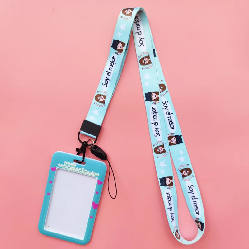 Ergotherapie Kartenhalter Lanyard Krankenschwester Kreditkartenetui Umhängeband Ausweishalter Anmeldeinformationen Einziehbarer Clip yoyo – Detail 11