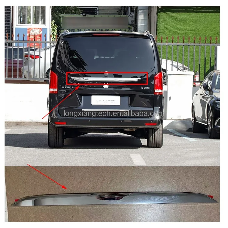 

LXRV Exterior Accessories Suitable for Mercedes Benz Vito V300 Tailgate Decorative Strip Rear Window Mercedess Trim Strip