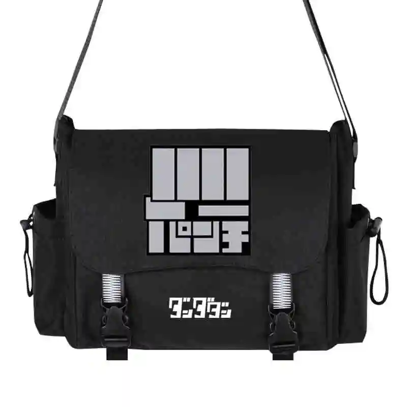 Anime DAN DA DAN Ayase Momo Shiratori Aira Black Shoulder Bag Dandadan Cosplay Men Women Schoolbag Cross Body Messenger Bag NEW