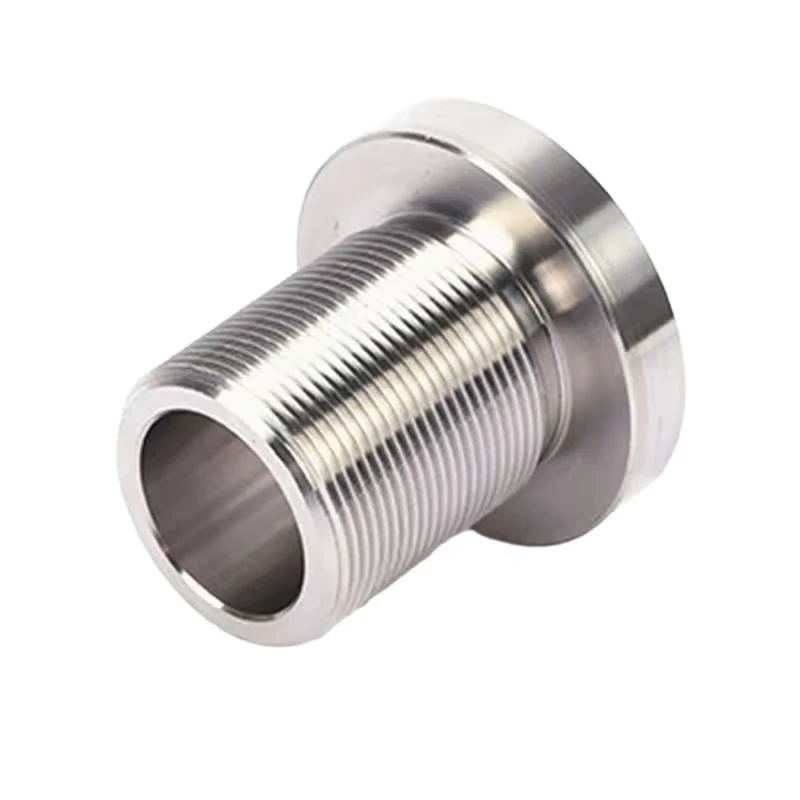 OEM CNC Machining Prototype Drilling and Milling Service High Precision Threaded Flanged Fittings