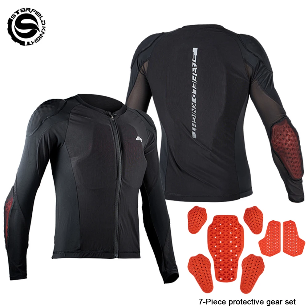 

Motorcycle Full Body Armor Protection Jackets Weightlight Jacket Moto Riding Protectors Jackets Motocross Racing Clothing Suit