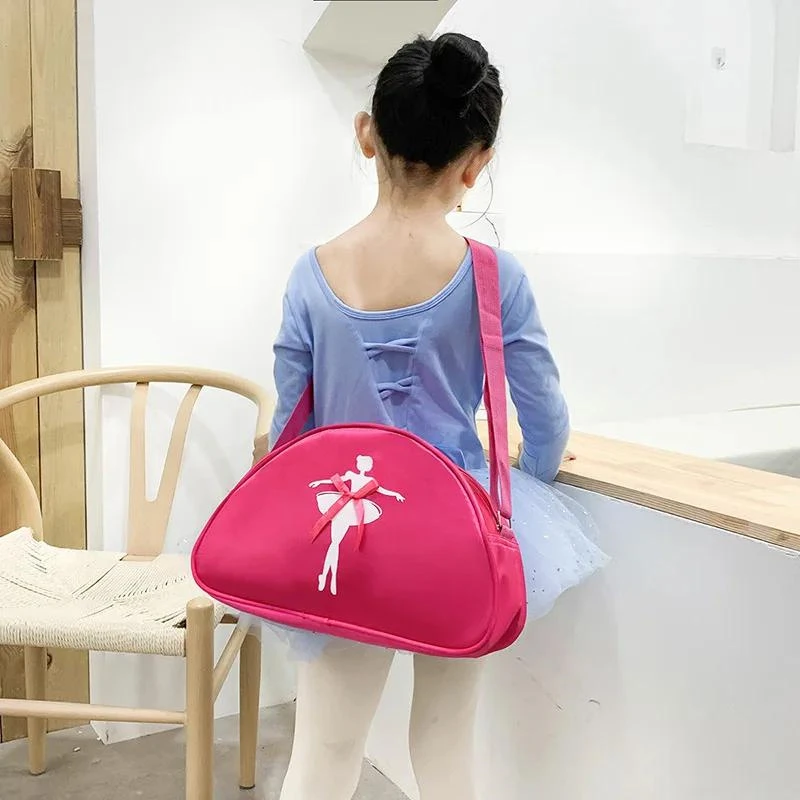 Ruoru Ballet Dance Bags Pink Women Girls Ballet Sports Dance Girls Package Dance Backpack Baby Package Ballet Bag Handbag