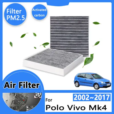 폭스바겐 폴로 비보 Mk4 9N 9N2 9N3 GTI 2002 ~ 2017 2016 2015 자동차 액세서리 에어 필터 흡입 엔진 컨디셔너 필터 그리드