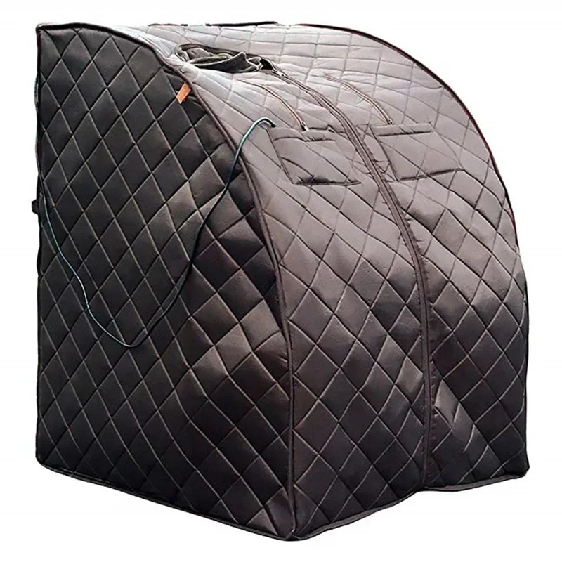 Portable Far Infrared Sauna Personal Folding Home Sauna Spa  Dry Portable Sauna Bath Carbon fiber plate heating Lose Weight