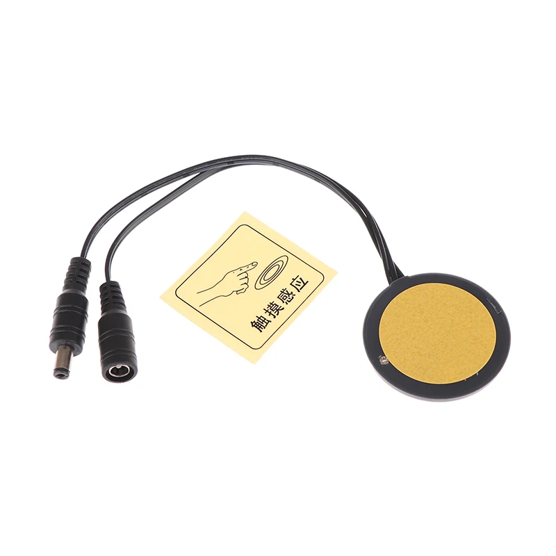 【QTG331】DC12V 24V LED Touch Sensor Dimmer Switch 5A 60W لوحة خشبية مفتاح سطح مخفي لشريط إضاءة LED