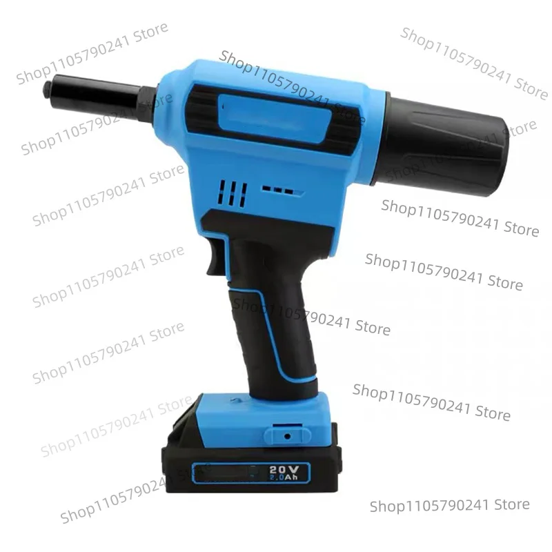 Electric Rivet Gun Power Riveting Tool Automatic Blind Riveter Nut Gun 1/4
