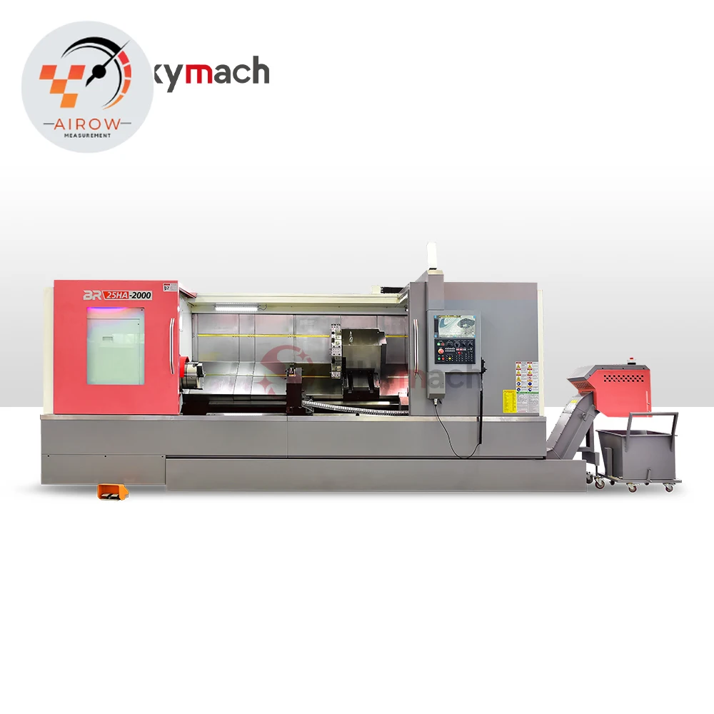Airow BR25HA-2000 Heavy Duty Slant Bed CNC Lathe Turning Machine GSK Control System CNC Lathe for Metal Processing