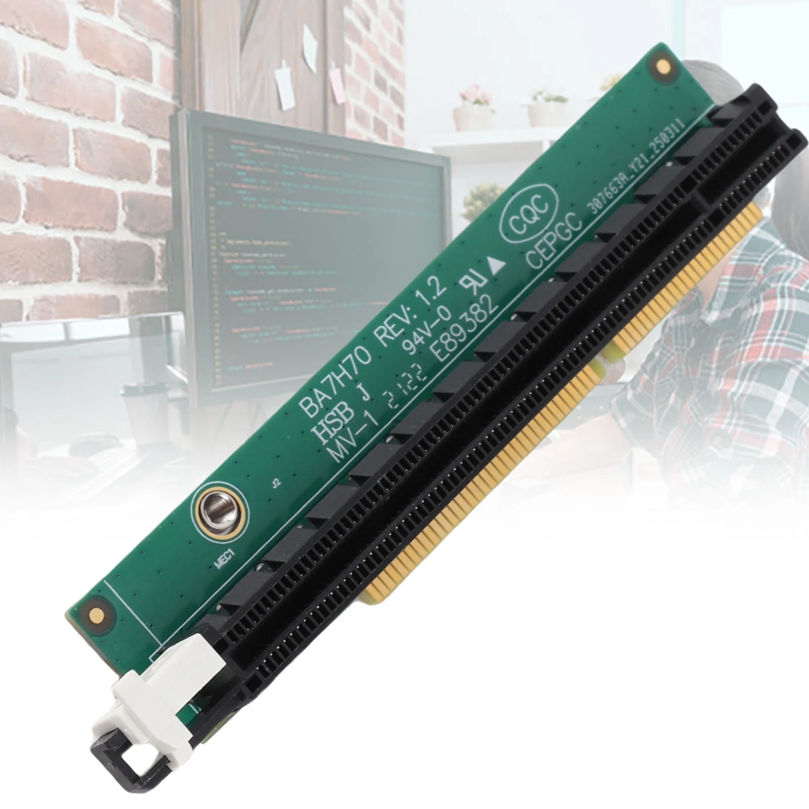 PCI E Graphic Card Adapter Tiny 5 PCIE16 Riser for Think Centre M920q M920x M910x M720q P330 Computer Components 01AJ940