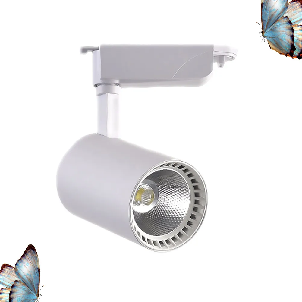 12W Led Track Light Aluminum 90&360 Degree Adjustable For Kitchen Living Room Dressing Wine Cellar Clothing Store Exhibition