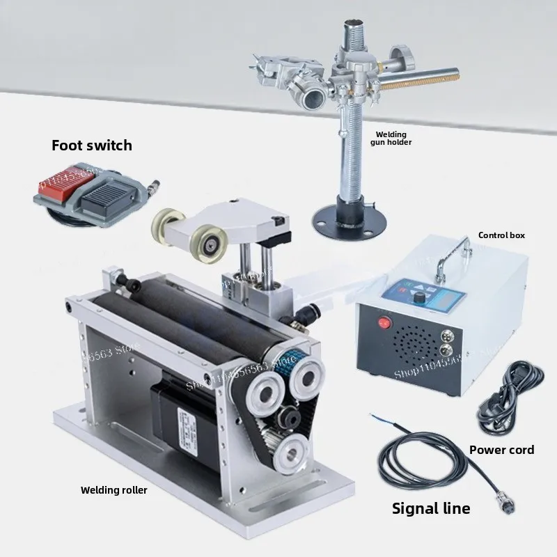 Cylinder Laser Welding Fixture, Rotary Roller Vision Inspection for Tube Sealing